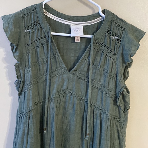 Knox Rose Green Dress Small - Picture 3 of 5